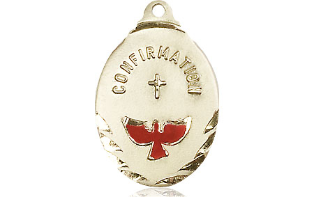 14kt Gold Filled Confirmation Medal