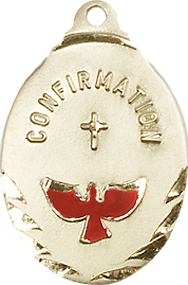 14kt Gold Filled Confirmation Medal