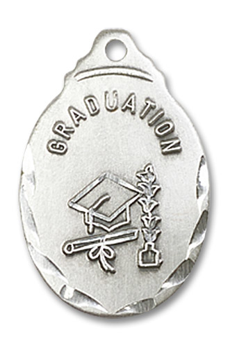 Sterling Silver Graduate Medal