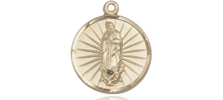 14kt Gold Filled Our Lady of Guadalupe Medal