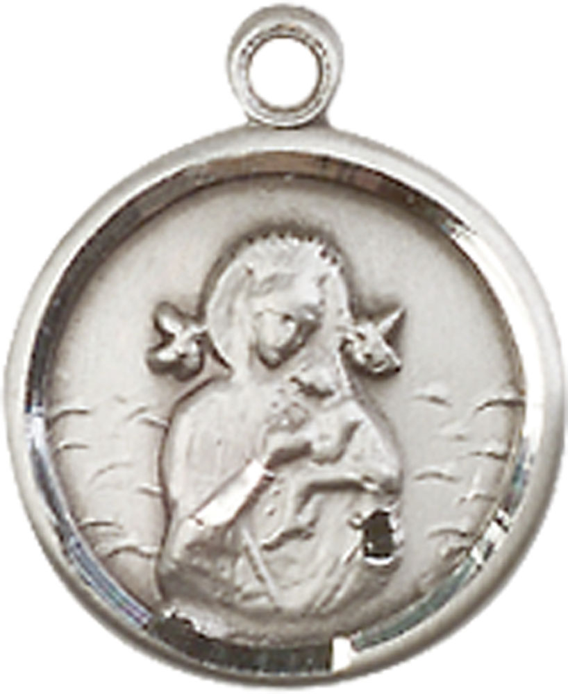 Sterling Silver Our Lady of Perpetual Help Medal