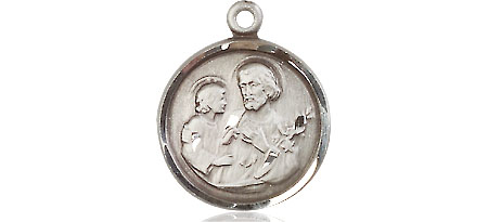 Sterling Silver Saint Joseph Medal