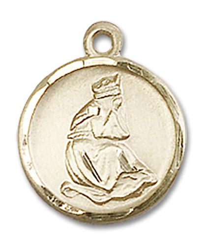 14kt Gold Filled Our Lady of la Salette Medal