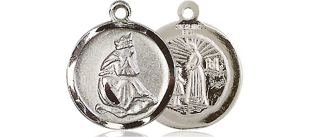Sterling Silver Our Lady of la Salette Medal