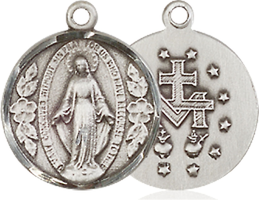 Sterling Silver Miraculous Medal