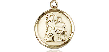 14kt Gold Filled Saint Raphael Medal