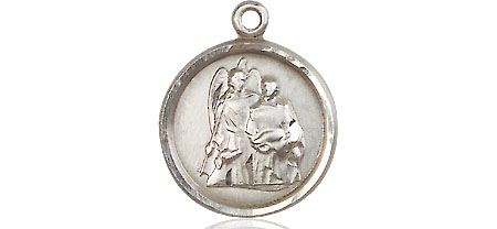 Sterling Silver Saint Raphael Medal