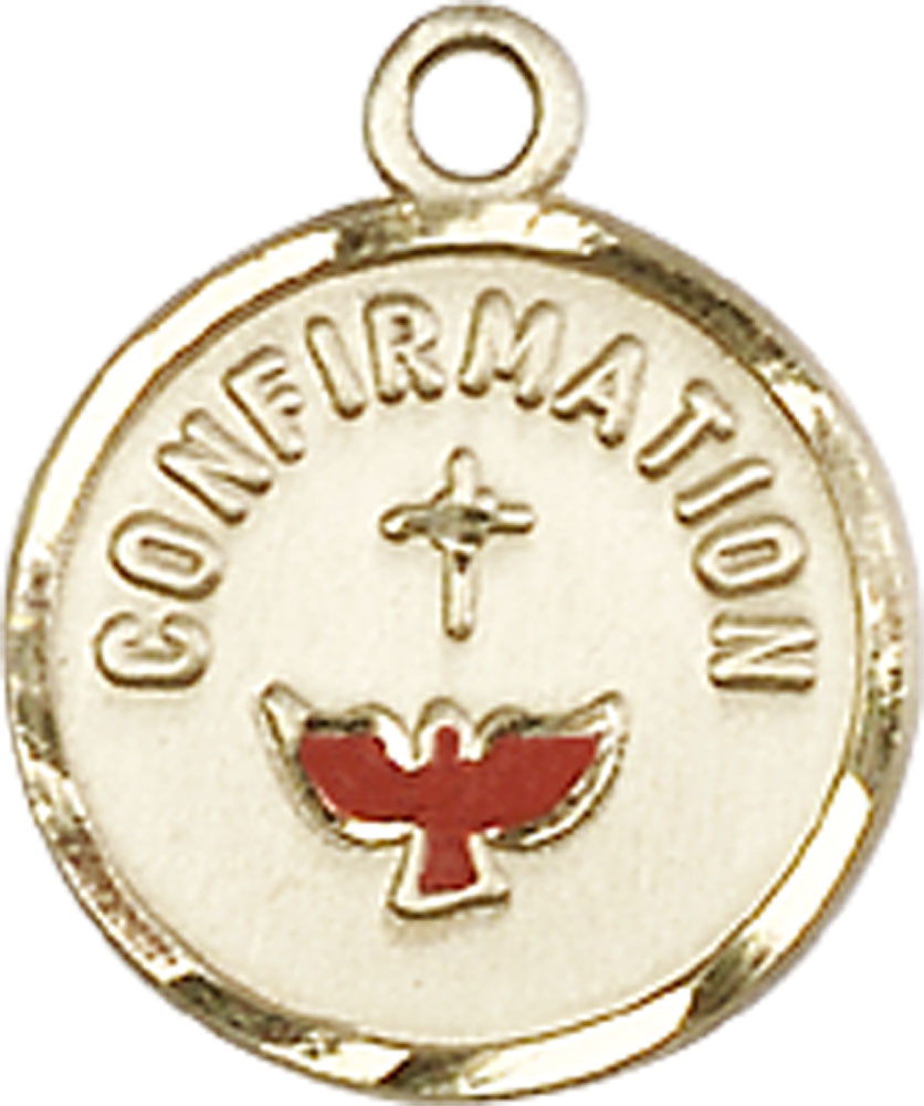 14kt Gold Filled Confirmation Medal