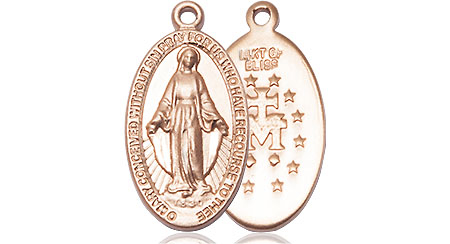 14kt Gold Filled Miraculous Medal