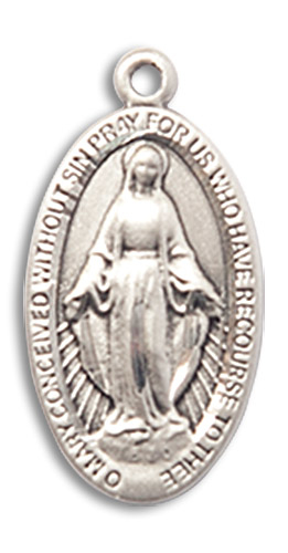 Sterling Silver Miraculous Medal