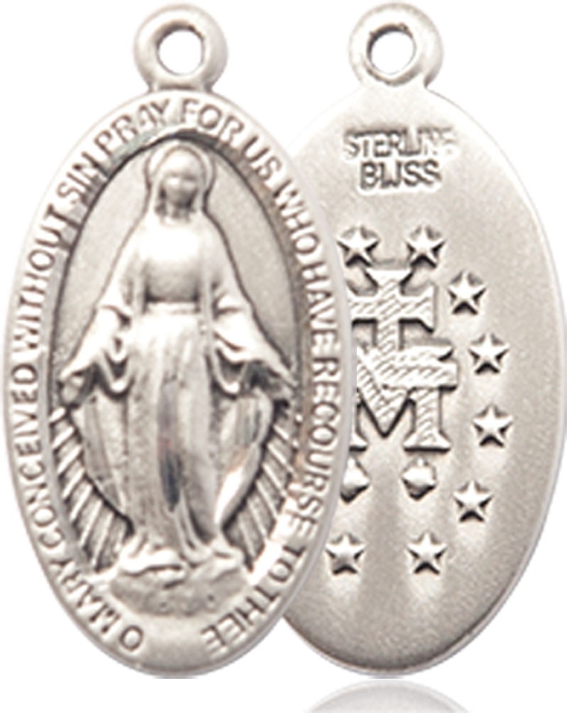Sterling Silver Miraculous Medal