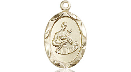 14kt Gold Filled Saint Gerard Medal