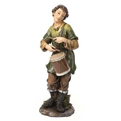 27&quot; Scale Drummer Boy Colored - Christmas