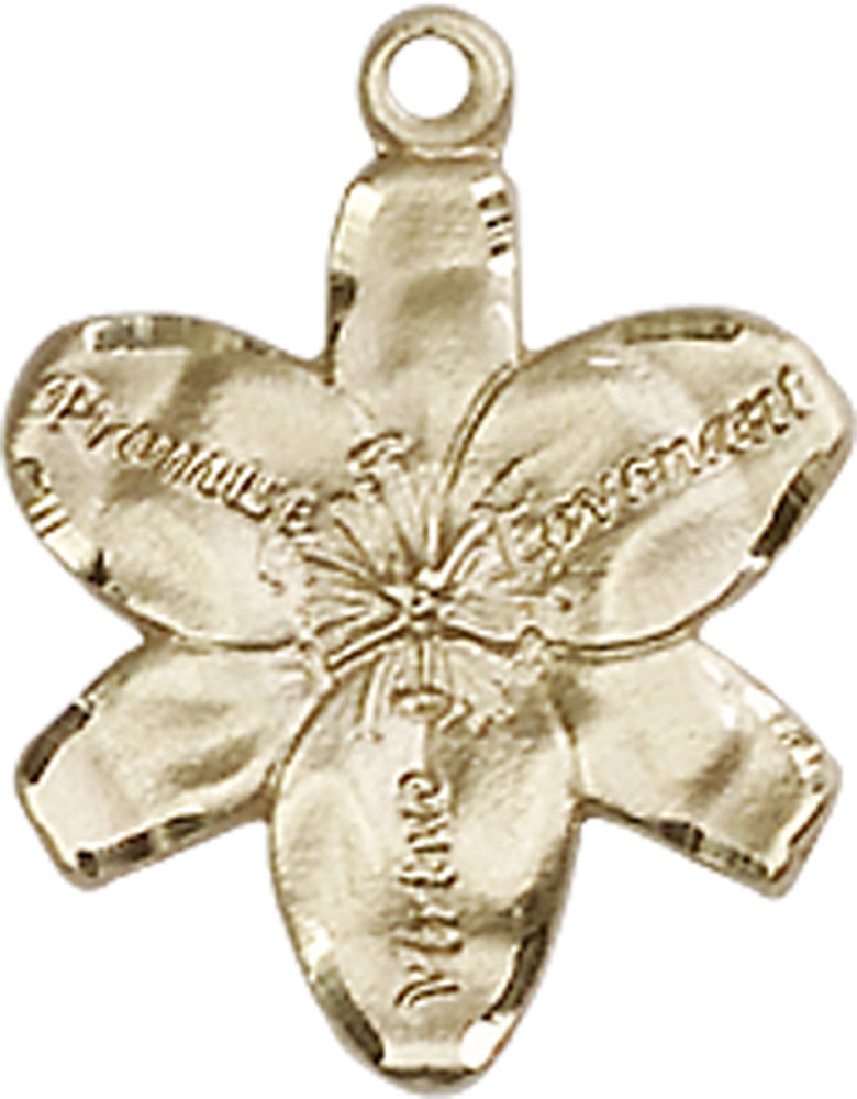 14kt Gold Filled Chastity Medal