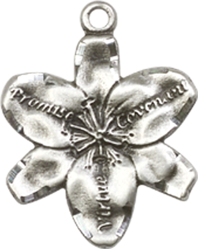 Sterling Silver Chastity Medal