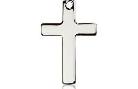 Sterling Silver Cross Medal