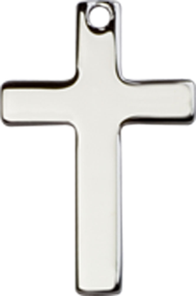 Sterling Silver Cross Medal
