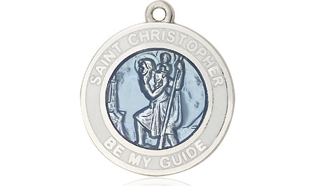 Sterling Silver Saint Christopher Medal