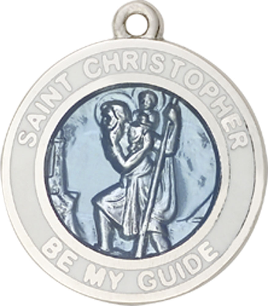 Sterling Silver Saint Christopher Medal