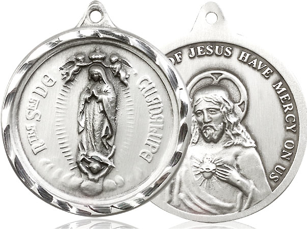 Sterling Silver Our Lady of Guadalupe Medal