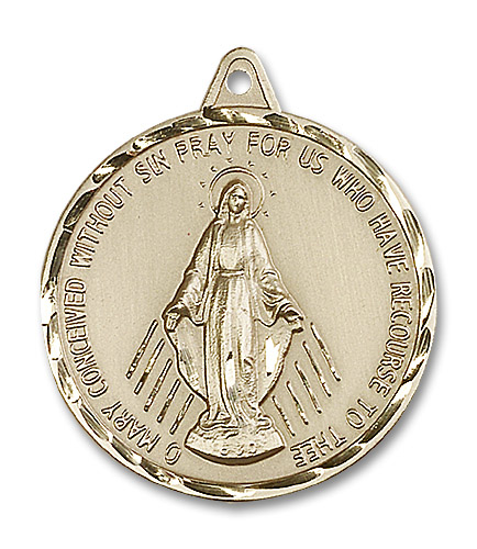 14kt Gold Filled Miraculous Medal