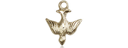 14kt Gold Filled Holy Spirit Medal