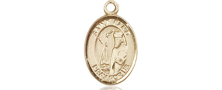 14kt Gold Saint Elmo Medal