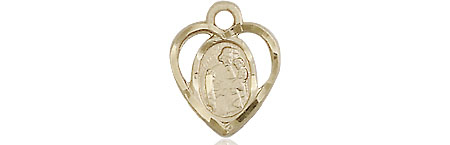 14kt Gold Saint Joseph Medal