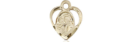 14kt Gold Saint Anthony of Padua Medal