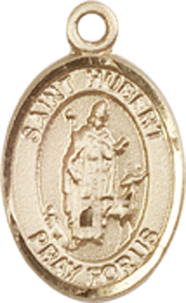 14kt Gold Saint Hubert of Liege Medal