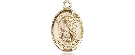 14kt Gold Saint James the Greater Medal