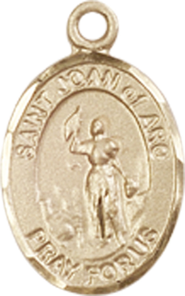 14kt Gold Saint Joan of Arc Medal