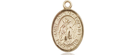 14kt Gold Saint John the Baptist Medal