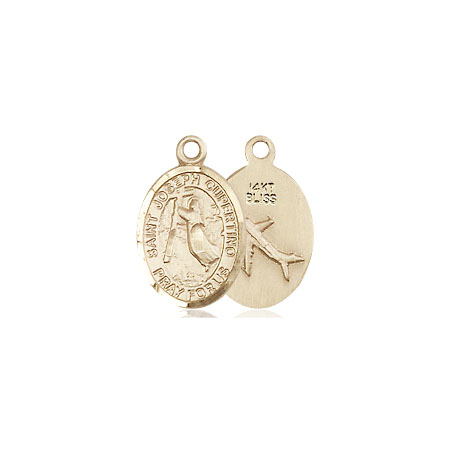 14kt Gold Saint Joseph of Cupertino Medal