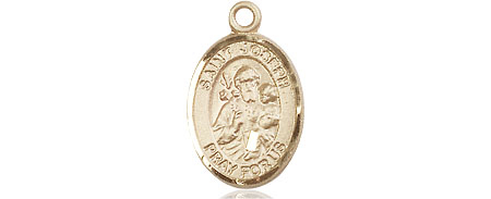 14kt Gold Saint Joseph Medal