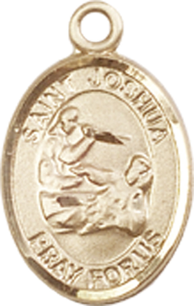 14kt Gold Saint Joshua Medal