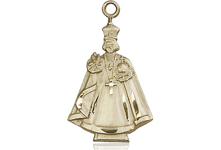 14kt Gold Infant Figure Medal