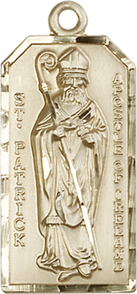 14kt Gold Saint Patrick Medal