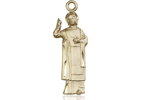 14kt Gold Saint Stephen Medal