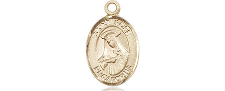 14kt Gold Saint Rose of Lima Medal