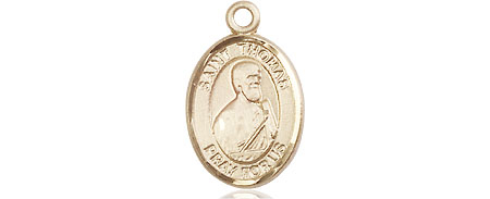 14kt Gold Saint Thomas the Apostle Medal