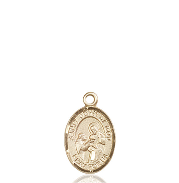 14kt Gold Saint John of God Medal