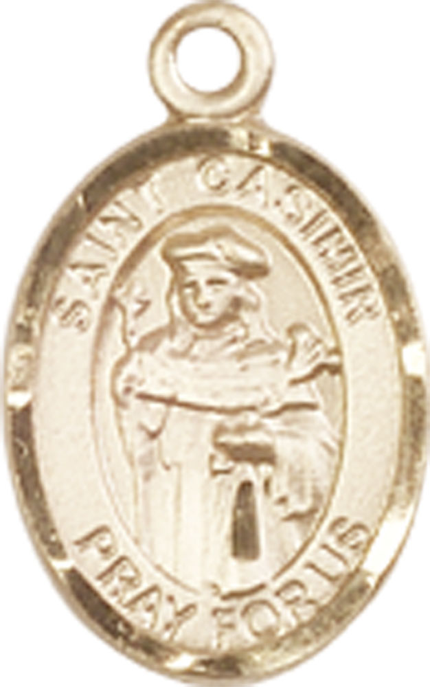 14kt Gold Saint Casimir of Poland Medal