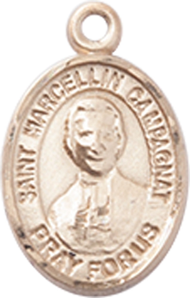 14kt Gold Saint Marcellin Champagnat Medal