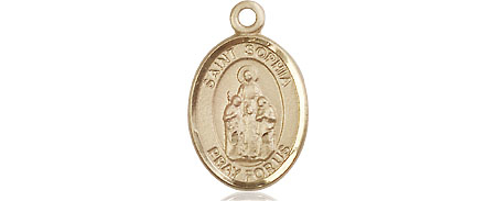 14kt Gold Saint Sophia Medal