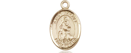 14kt Gold Saint Rachel Medal