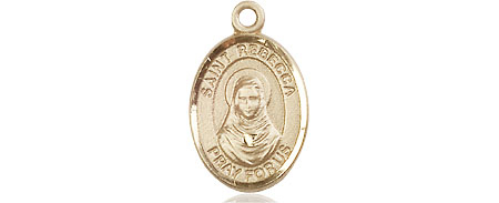 14kt Gold Saint Rebecca Medal