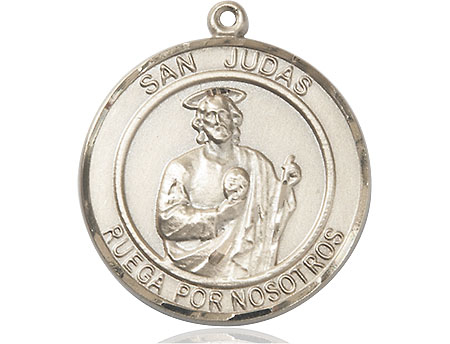 14kt Gold San Judas Medal