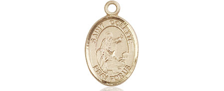 14kt Gold Saint Colette Medal