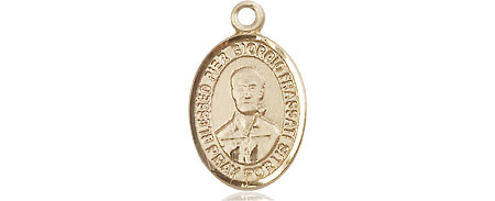 14kt Gold Blessed Pier Giorgio Frassati Medal